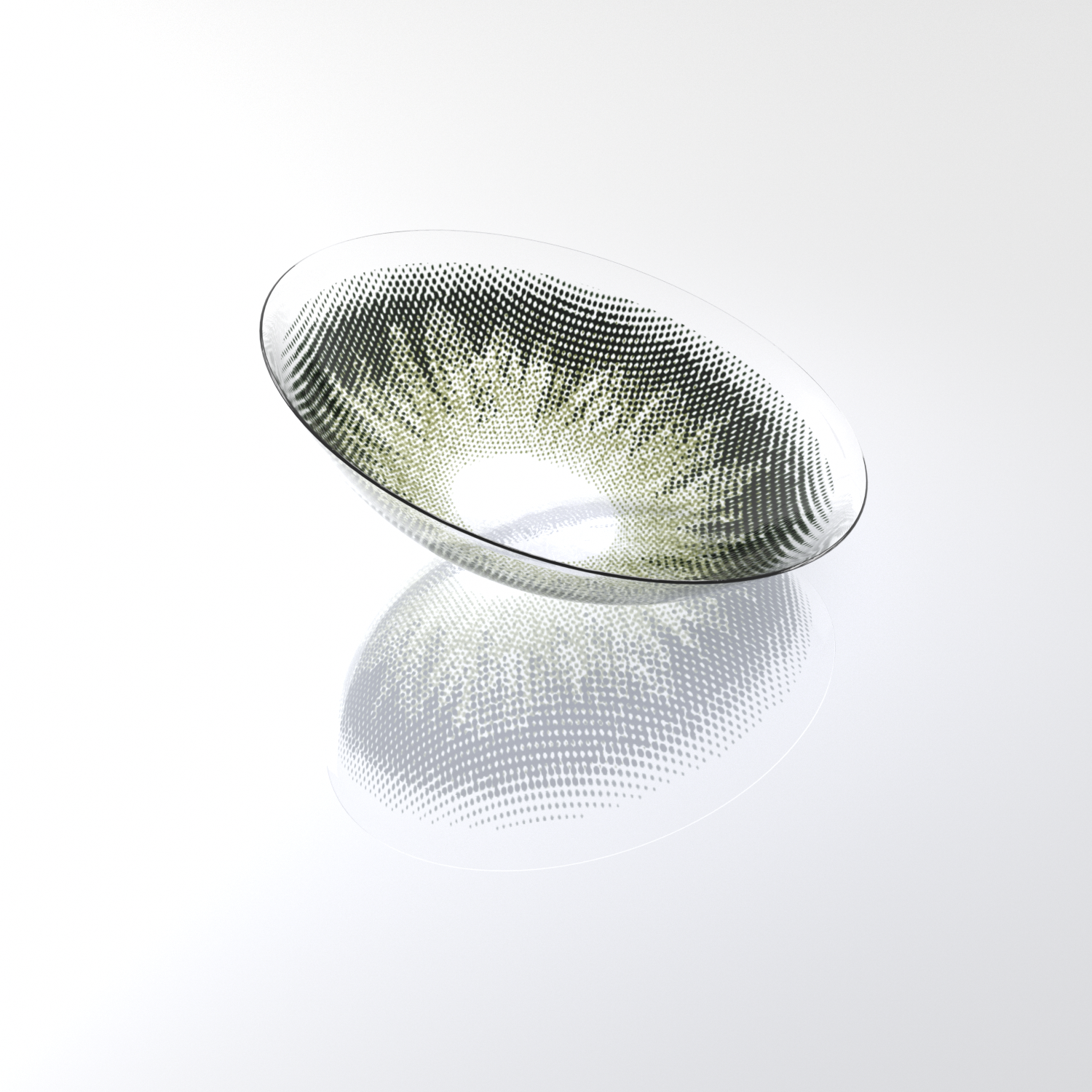 MIIEMO Garden Green Colored Contact Lenses – Everyday Natural Green | 6 Months Wear