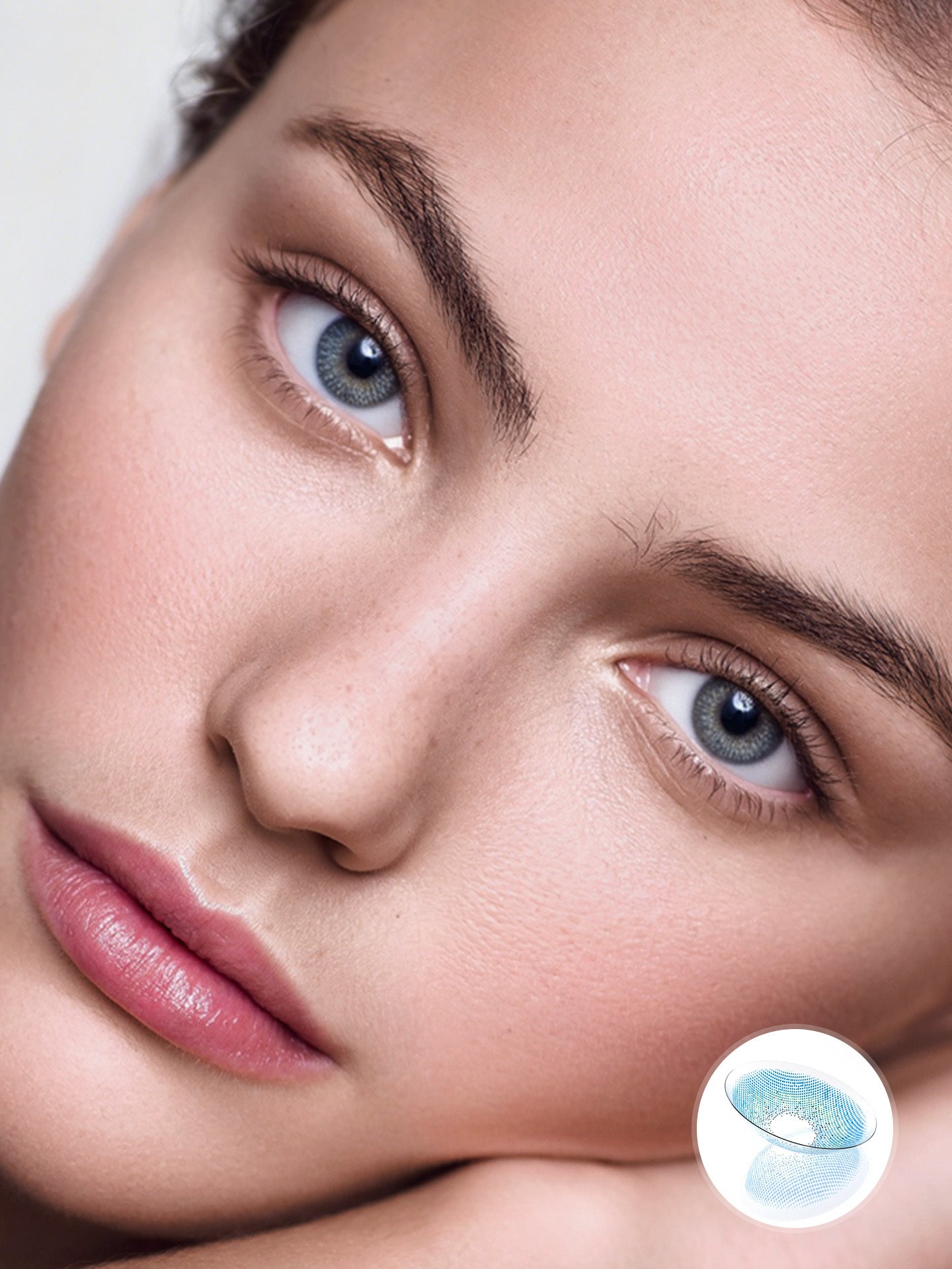 Eylumi deep and dreamy colored contact lens look
