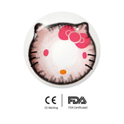 Eylumi Kitty Pink Brown Cosplay Colored Contact Lenses