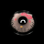 Eylumi Kitty Pink Brown Cosplay Colored Contact Lenses
