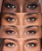 Eylumi Acacia Olive Colored Contact Lenses - Natural Green Eye Enhancement | 1-Day Daily Lenses