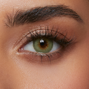 Eylumi Aloe Green Colored Contact Lenses - Natural Green Eye Enhancement | 3-Month Reusable Lenses