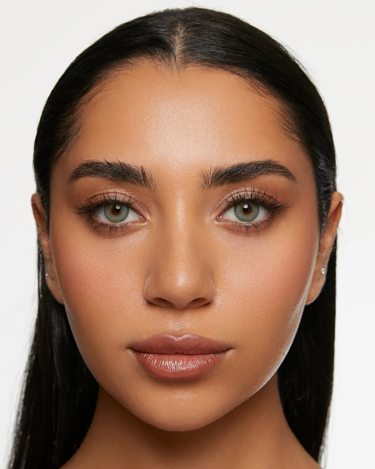 Eylumi Aloe Green Colored Contact Lenses - Natural Green Eye Enhancement | 3-Month Reusable Lenses