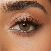 Eylumi Burnt Butter Hazel Colored Contact Lenses - Natural Hazel Eye Enhancement | 3-Month Reusable Lenses