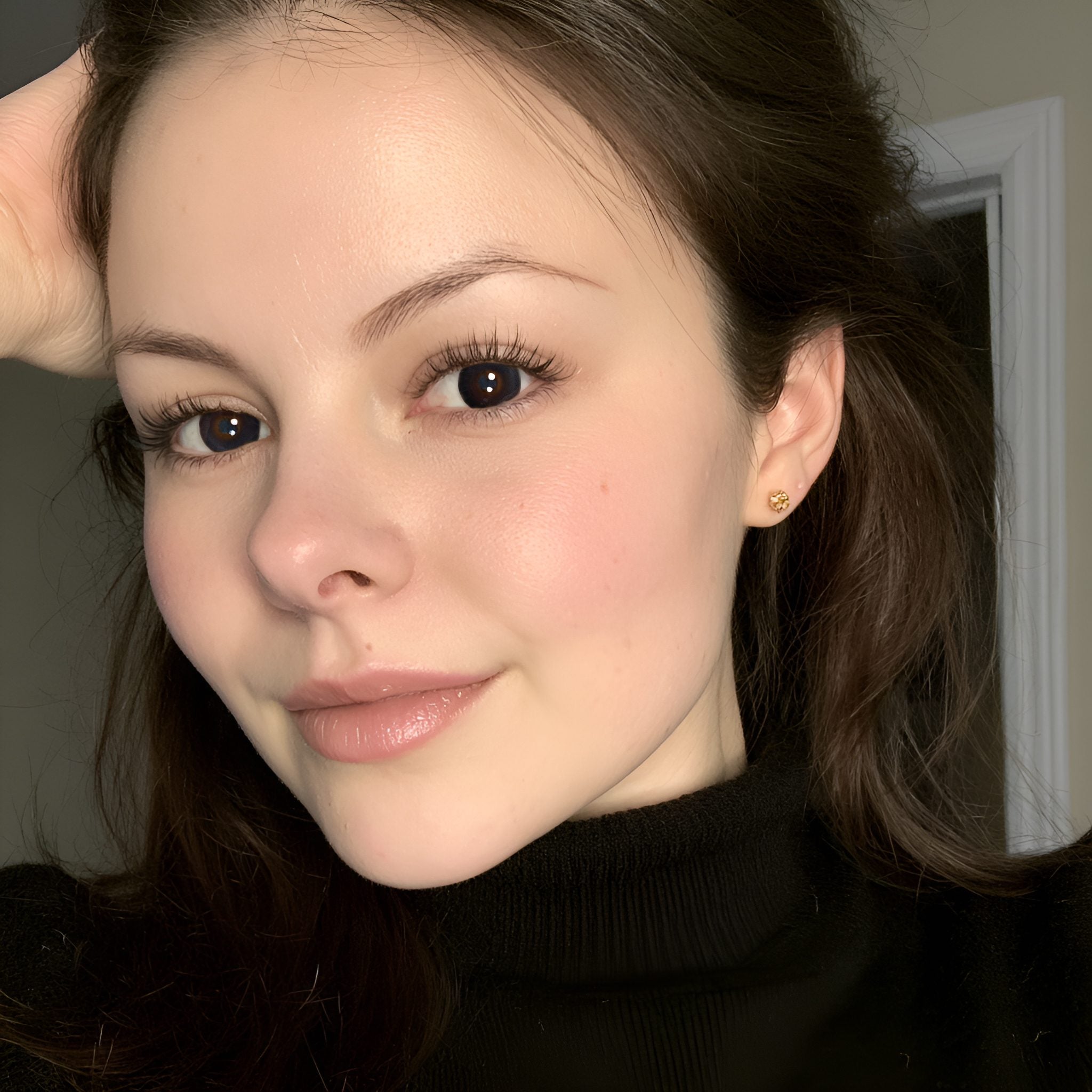 MIIEMO Cloudy Grey Hojicha Colored Contact Lenses | Ash Grey Brown Cosmetic Lenses | 6 Months Wear