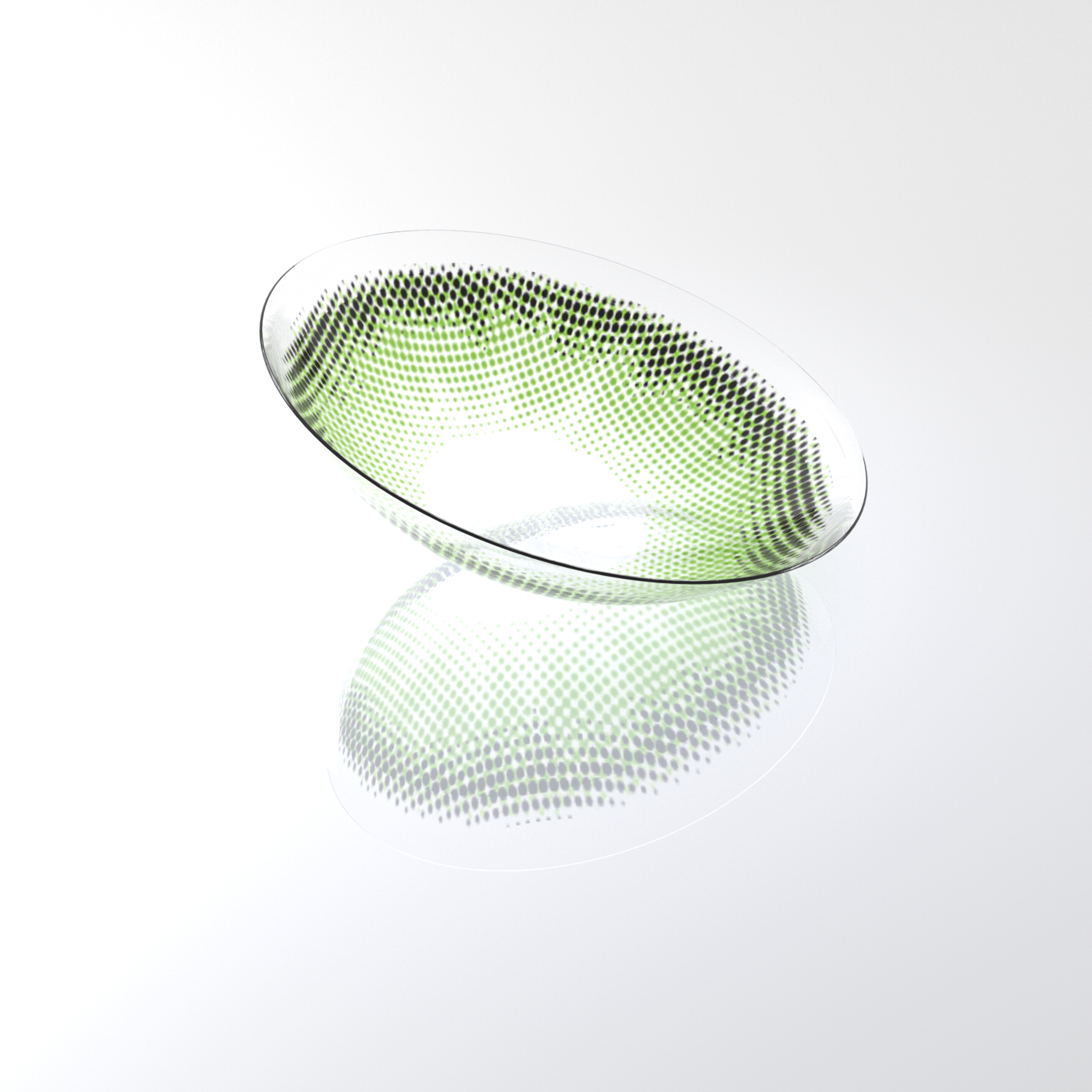 Godestar Lime Hazel Colored Contacts – Bright Green Lenses for Dark Eyes | 6 Months Wear