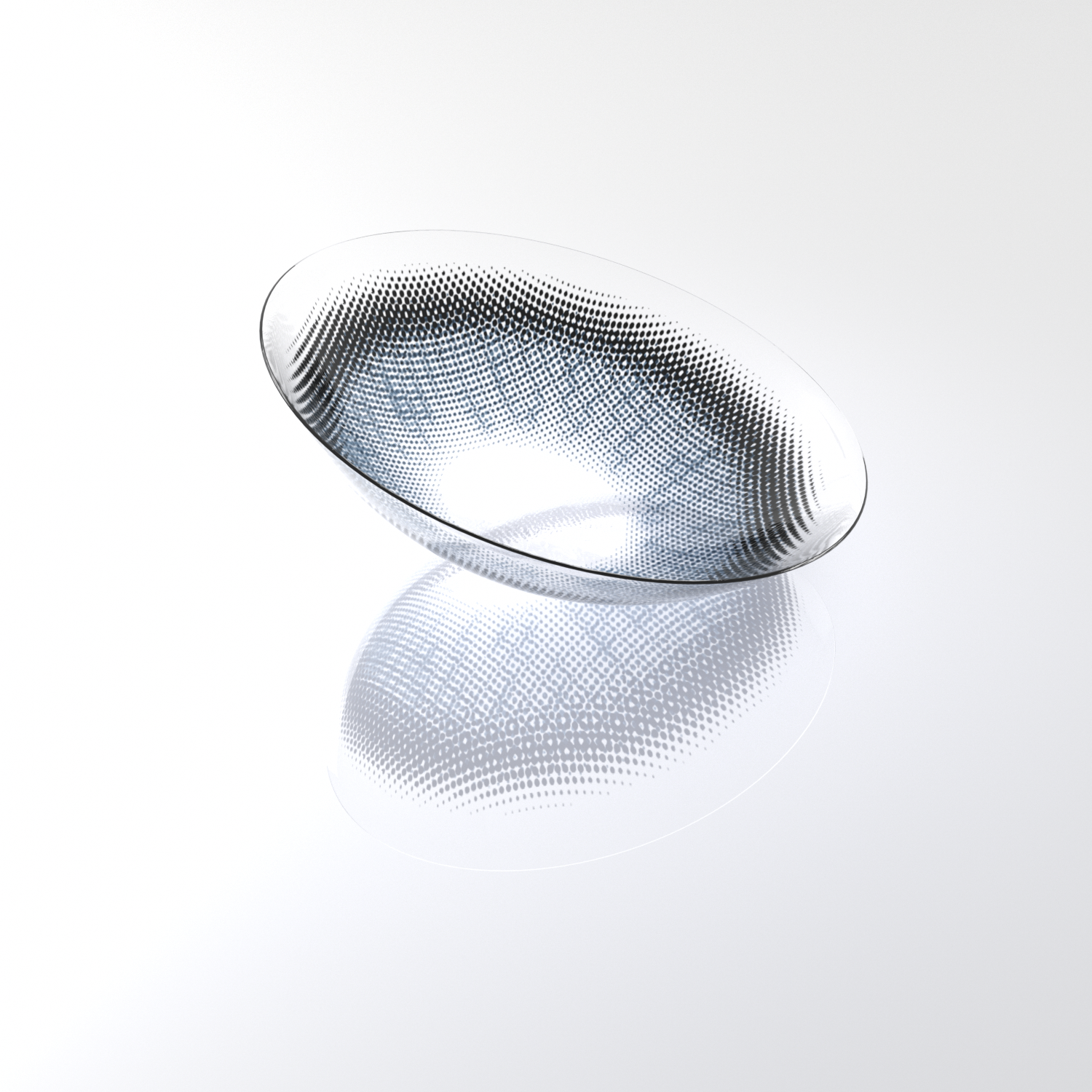 Godestar Lunar Echo Colored Contact Lenses | Natural Grey Contacts | 6-Month Wear