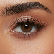 Eylumi Nirvana Brown Colored Contact Lenses - Natural Brown Eye Enhancement | 3-Month Reusable Lenses
