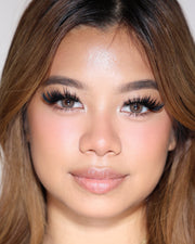 Eylumi Nirvana Brown Colored Contact Lenses - Natural Brown Eye Enhancement | 3-Month Reusable Lenses