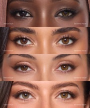 Eylumi Savanna Hazel Colored Contact Lenses - Natural Hazel Eye Enhancement | 1-Day Daily Lenses
