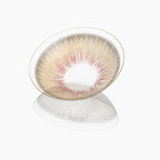 Eylumi Burnt Butter Hazel Colored Contact Lenses - Natural Hazel Eye Enhancement | 3-Month Reusable Lenses