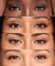 Eylumi Twilight Brown Colored Contact Lenses - Natural Brown Eye Enhancement | 3-Month Reusable Lenses