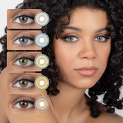 Eylumi Aloe Green Colored Contact Lenses - Natural Green Eye Enhancement | 3-Month Reusable Lenses